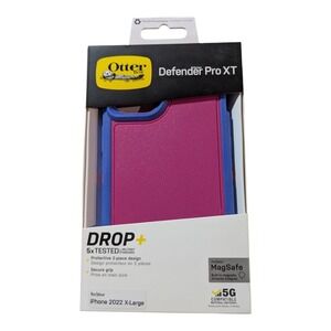 L7. OtterBox Defender Pro XT MagSafe Case Apple iPhone 2022 X-Large/14 Plus Pink